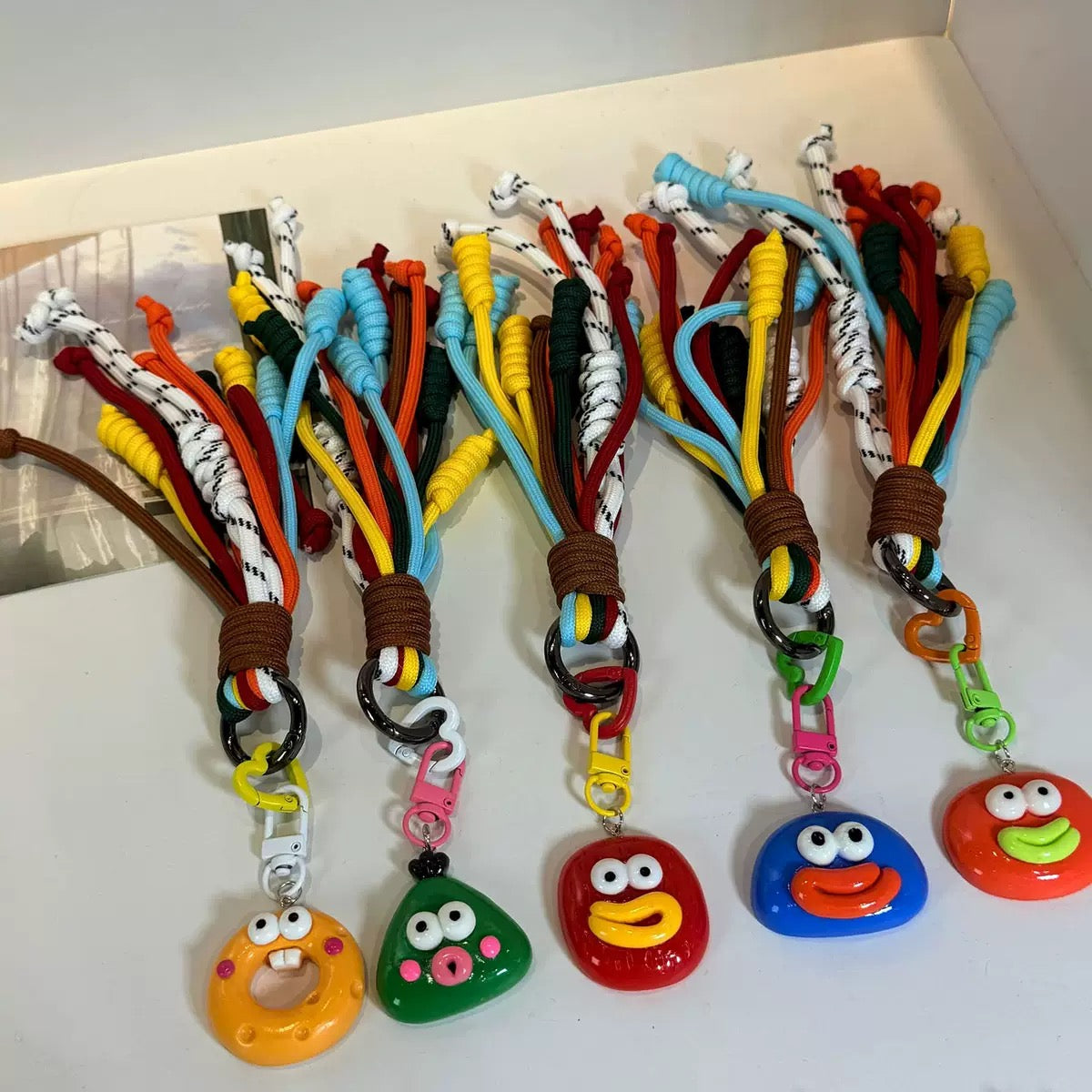 Funny Face Bag Charm
